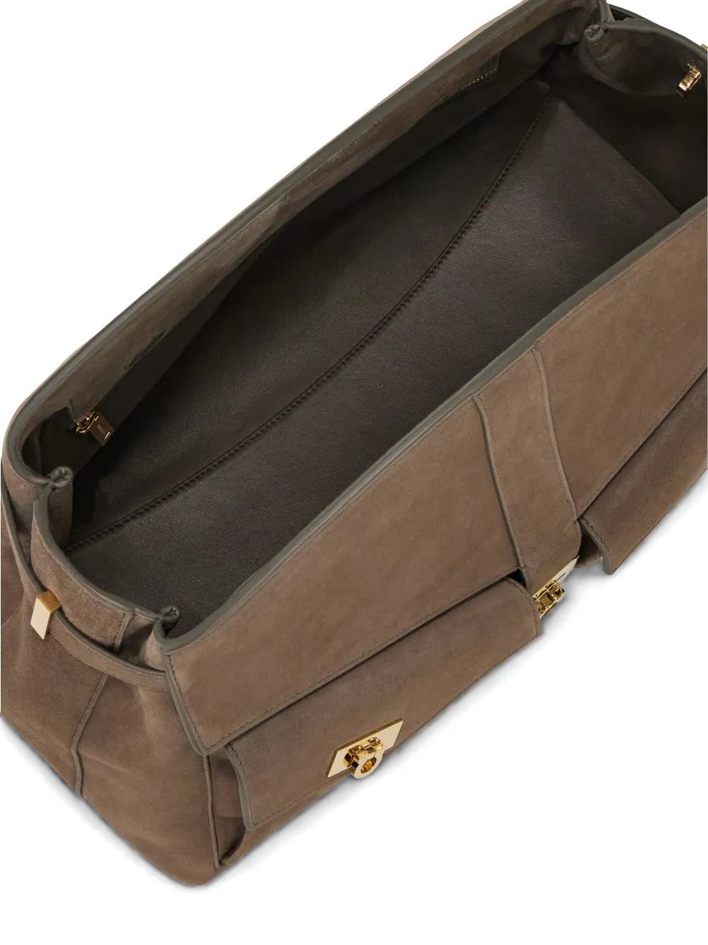 Ferragamo Large Hug Clutch Bag — Same as shown — Size One Size — Lifestyle View