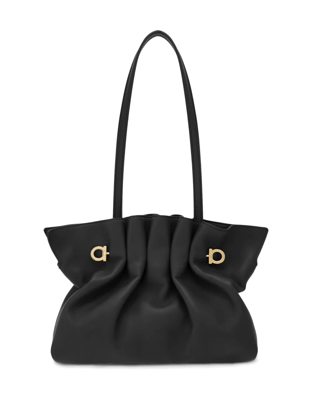 Ferragamo Small Soft Shoulder Bag — Same as shown — Size One Size — Top View