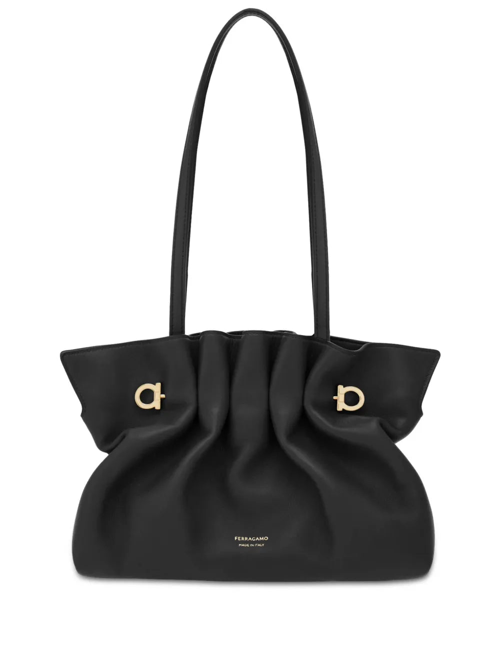 Ferragamo Small Soft Shoulder Bag — Same as shown — Size One Size — Front View