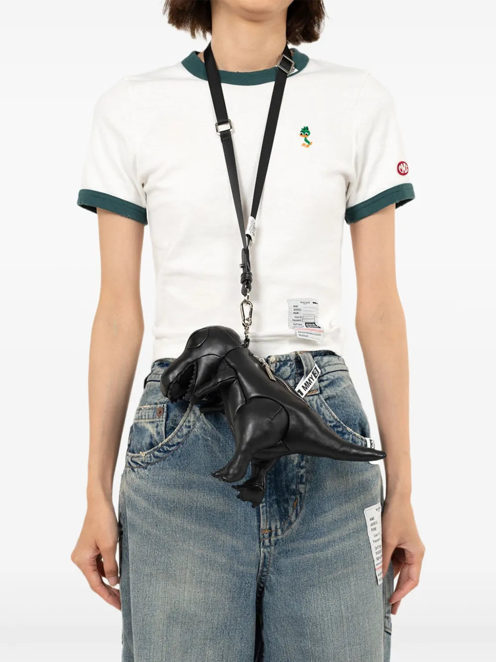 Maison Mihara Yasuhiro Mini T Rex Shoulder Bag — Same as shown — Size One Size — Side View