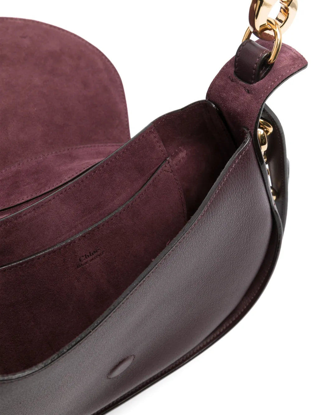 Chloe Leather Shoulder Bag — Same as shown — Size One Size — Detail View