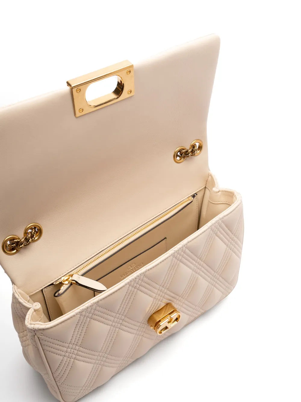 Valentino Garavani Leather Shoulder Bag — Same as shown — Size One Size — Detail View
