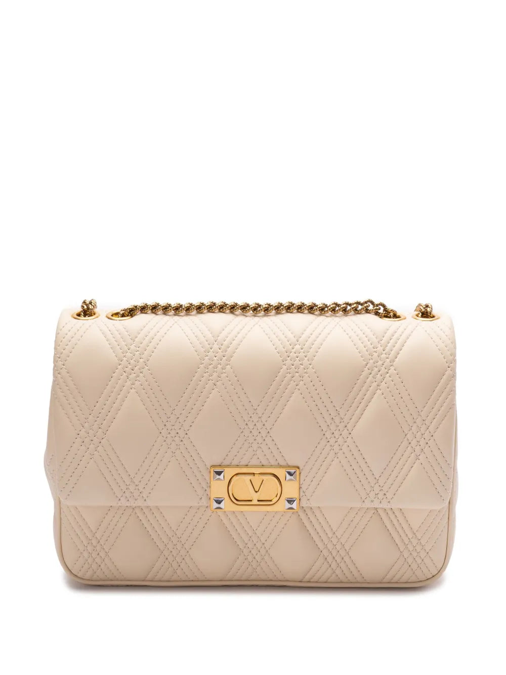 Valentino Garavani Leather Shoulder Bag — Same as shown — Size One Size — Front View