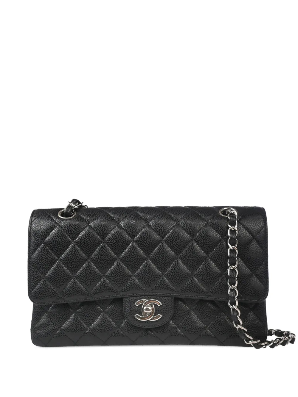 Chanel Pre Owned 2014 Medium Double Flap Shoulder Bag — Same as shown — Size One Size — Front View