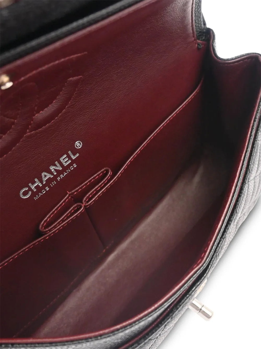 Chanel Pre Owned 2014 Medium Double Flap Shoulder Bag — Same as shown — Size One Size — Top View