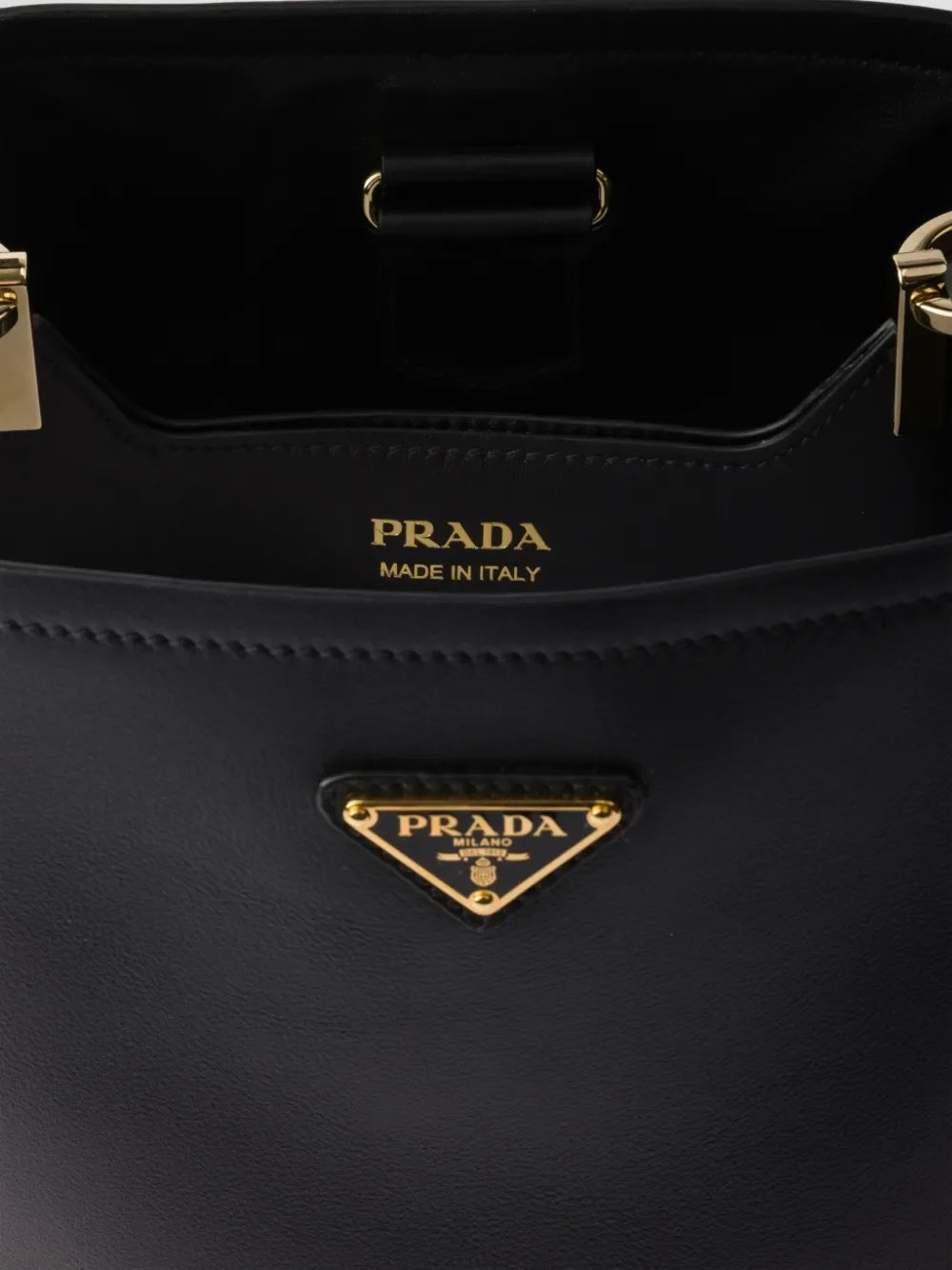 Prada Medium Leather Shoulder Bag — Same as shown — Size One Size — Top View