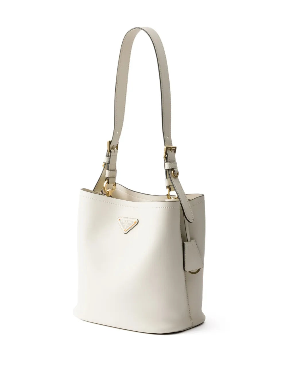 Prada Medium Spazzolato Bucket Bag — Same as shown — Size One Size — Top View