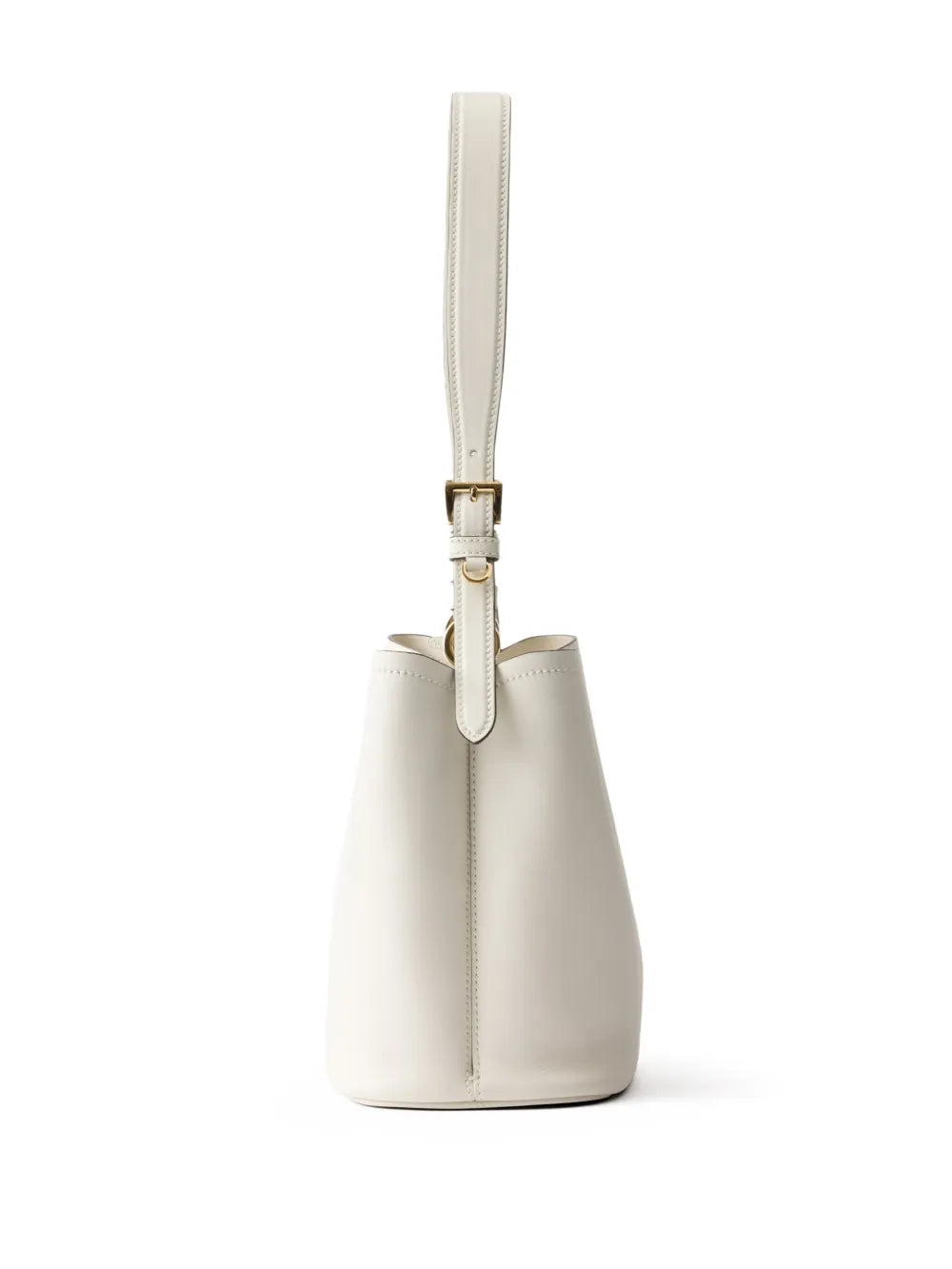 Prada Medium Spazzolato Bucket Bag — Same as shown — Size One Size — Back View