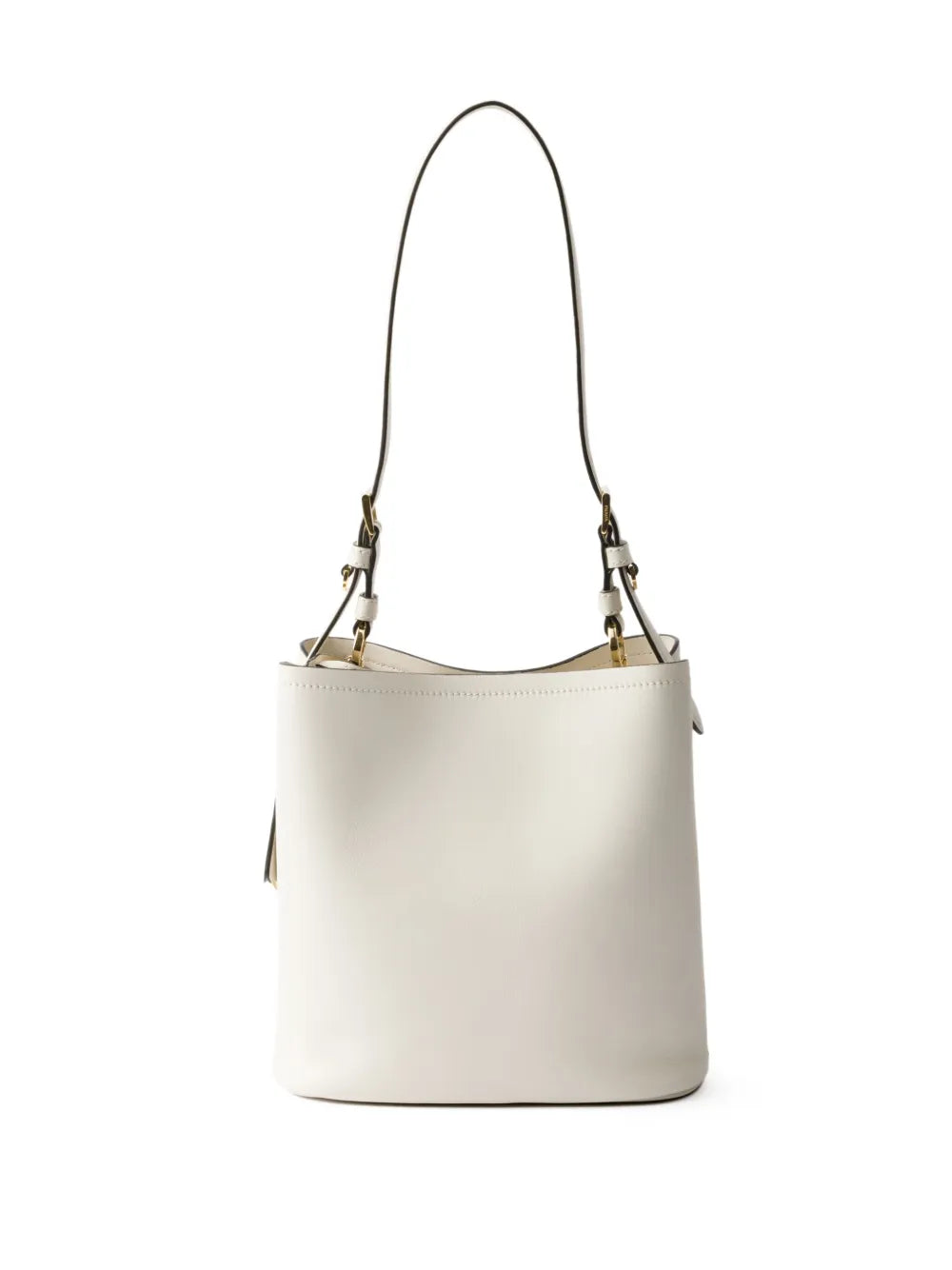 Prada Medium Spazzolato Bucket Bag — Same as shown — Size One Size — Side View