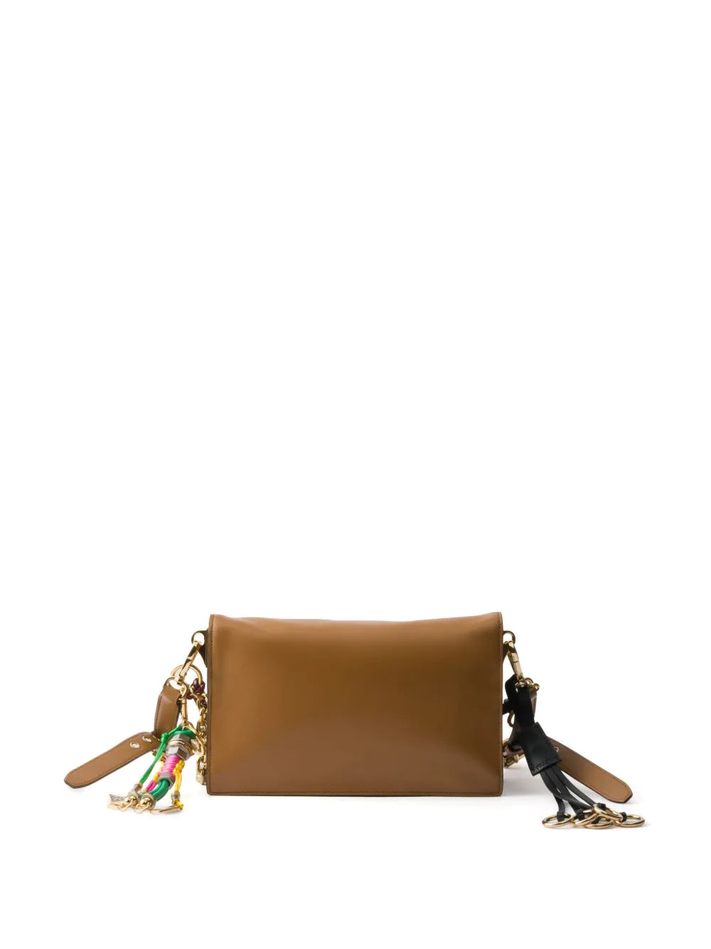 Prada Small Soft Sound Leather Shoulder Bag — Same as shown — Size One Size — Side View