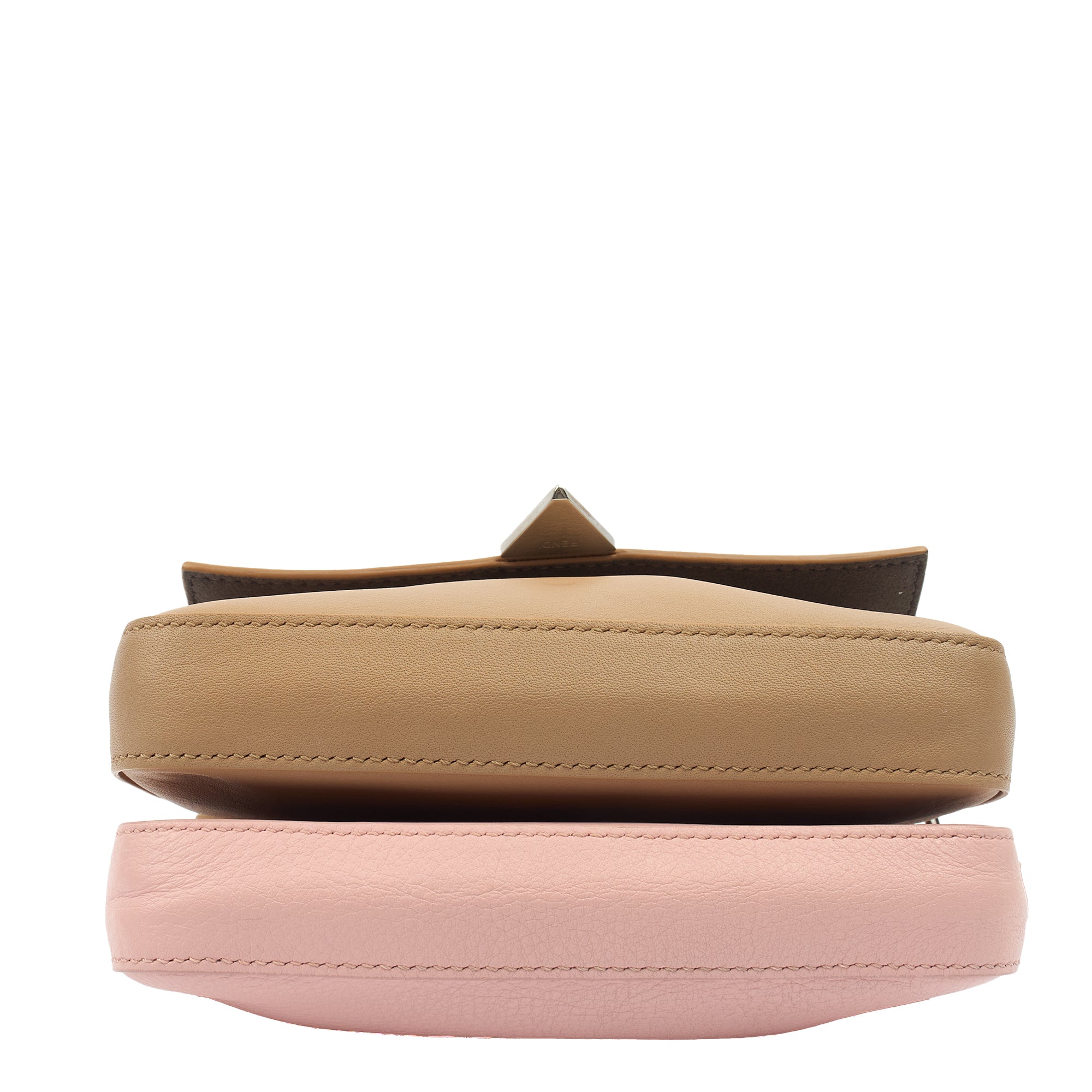 Fendi Cross Body Demi Jour in Pink, Leather — Top View