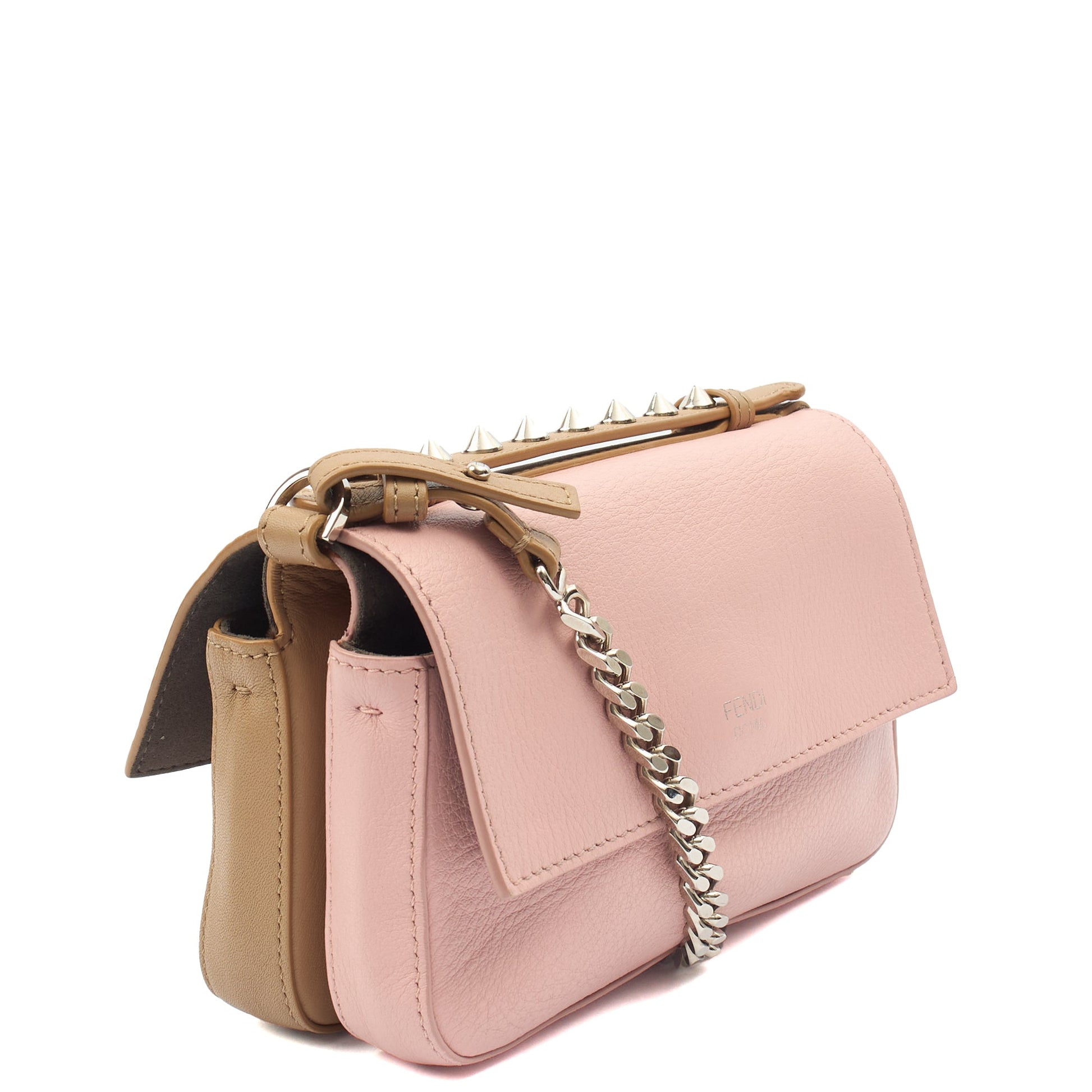 Fendi Cross Body Demi Jour in Pink, Leather — Alternate View 9