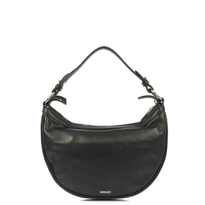 Versace Shoulder Bag Biker Hobo in Black, Leather — Alternate View 17