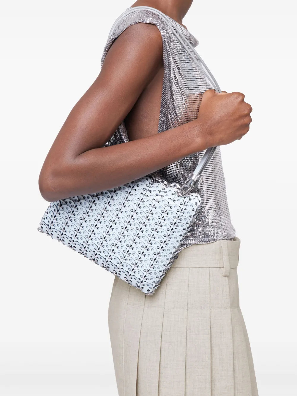 Rabanne 1969 Flip Shoulder Bag — Same as shown — Size One Size — Detail View
