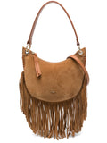 Bash Franges Suede Shoulder Bag — Same as shown — Size One Size — Front View
