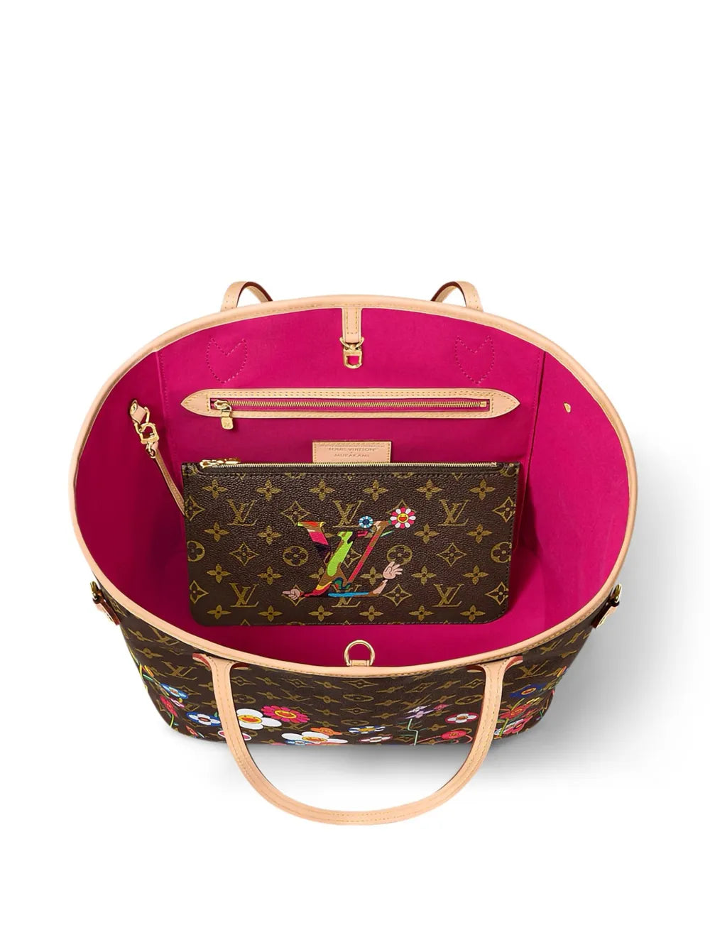 Louis Vuitton Pre Owned X Tm Neverfull Bag — Same as shown — Size One Size — Back View
