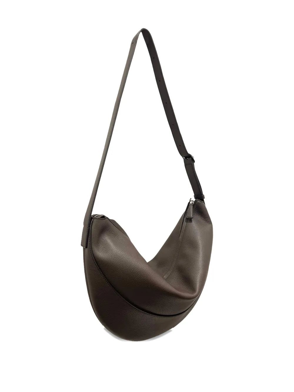 The Row Jouve Leather Shoulder Bag — Same as shown — Size One Size — Side View