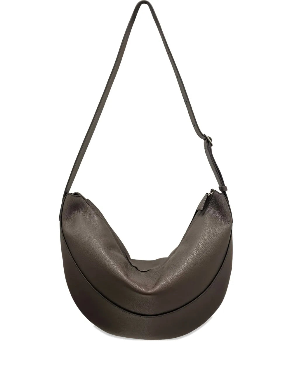 The Row Jouve Leather Shoulder Bag — Same as shown — Size One Size — Front View