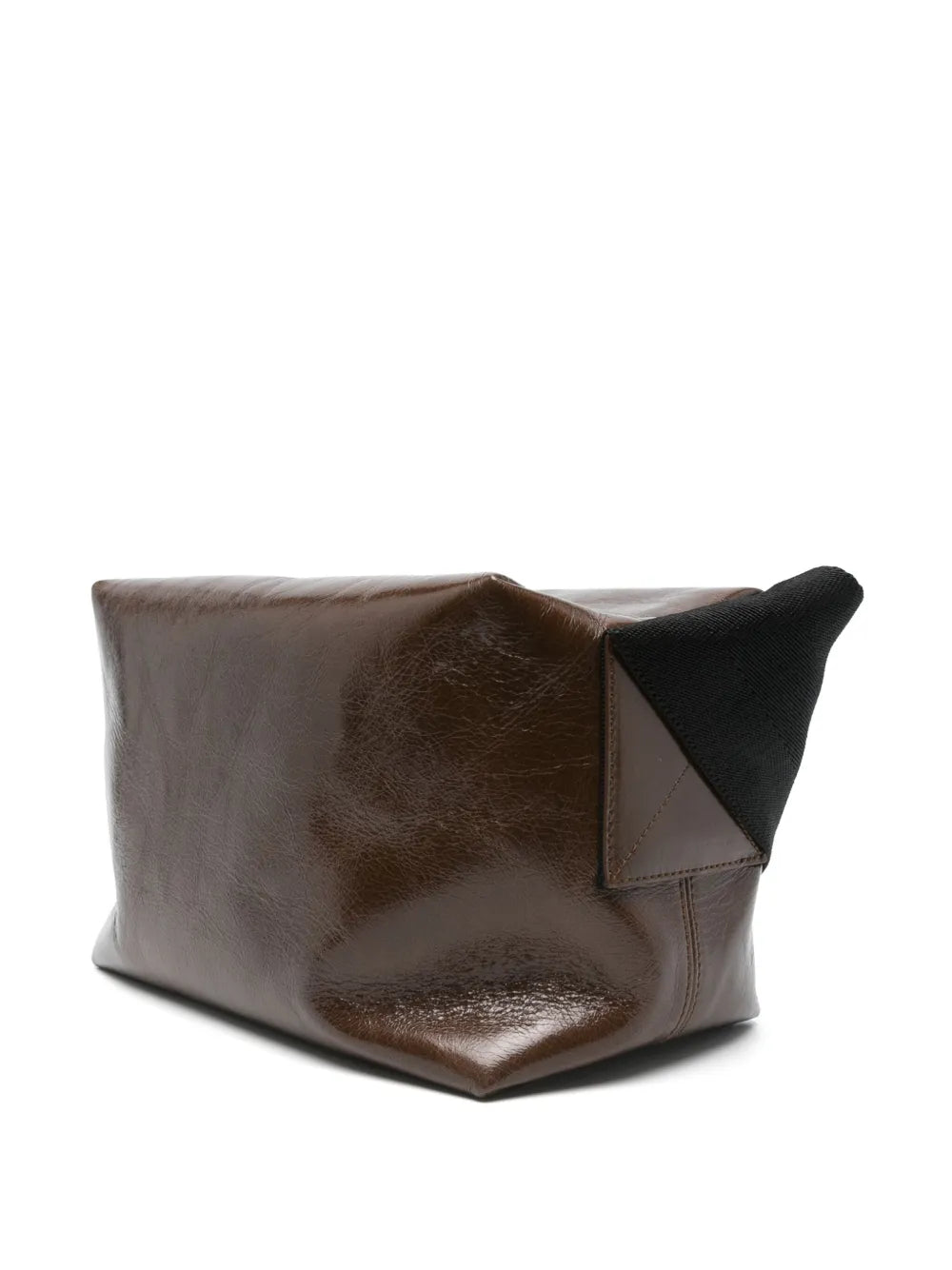 Uma Wang Medium Leather Shoulder Bag — Same as shown — Size One Size — Back View