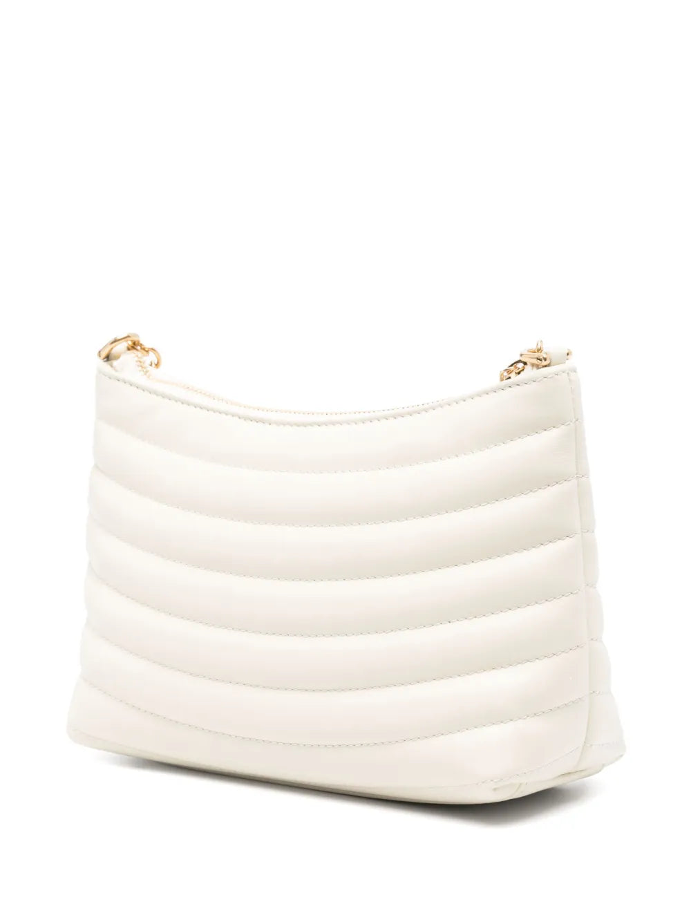 Ferragamo Gancini Plaque Shoulder Bag — Same as shown — Size One Size — Back View