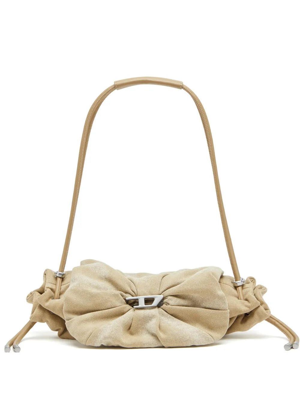 Diesel Small Scrunch D Shoulder Bag — Same as shown — Size One Size — Front View