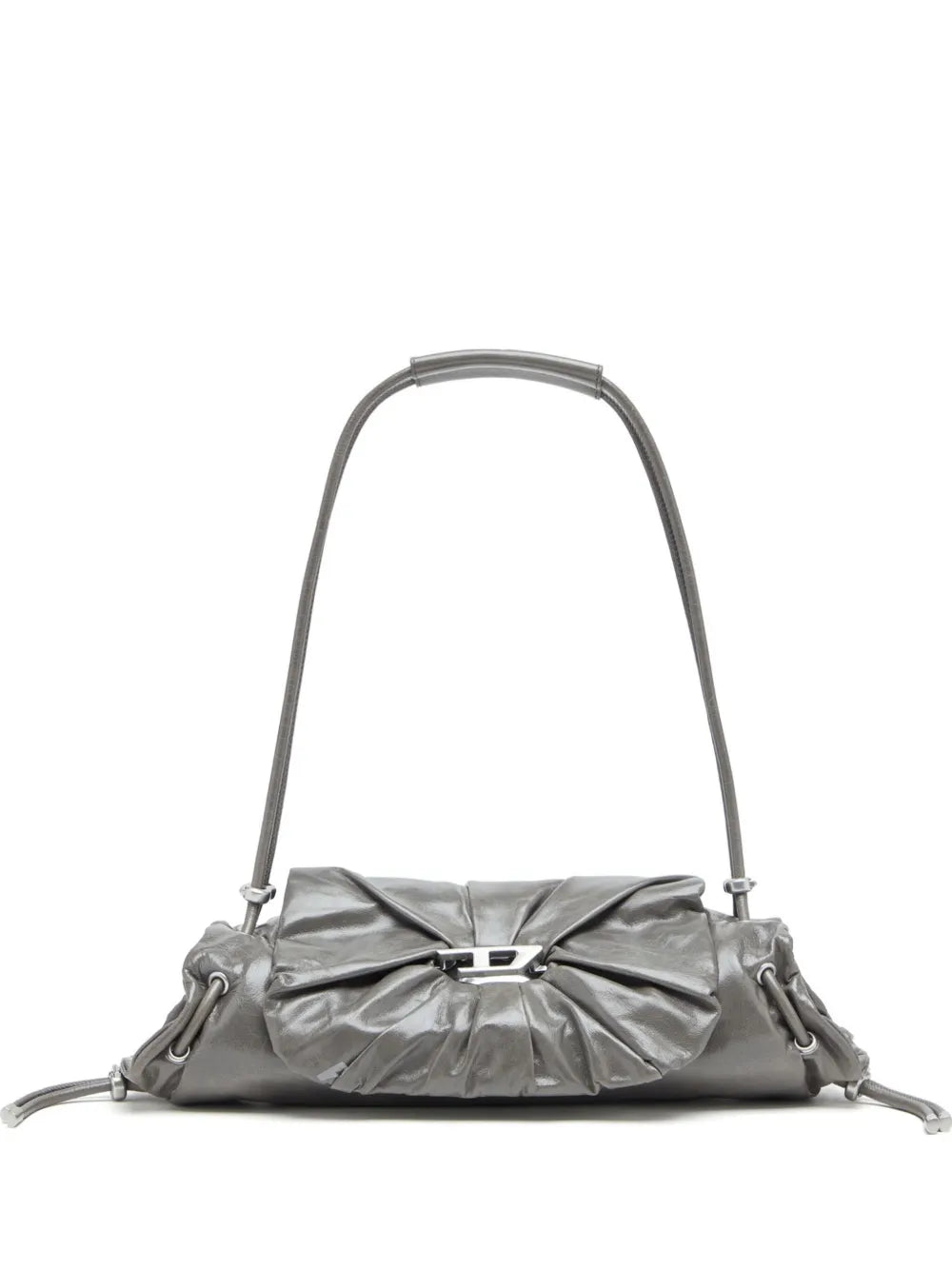 Diesel Scrunch D Shoulder Bag — Same as shown — Size One Size — Front View