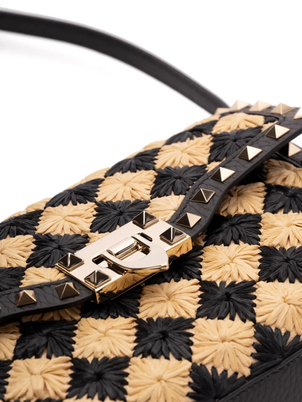 Valentino Garavani Rockstud Shoulder Bag — Same as shown — Size One Size — Back View