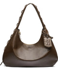 Ganni Large Hobo Bag — Same as shown — Size One Size — Front View