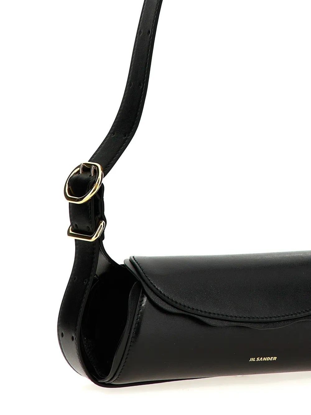 Jil Sander Small Cannolo Shoulder Bag — Same as shown — Size One Size — Back View