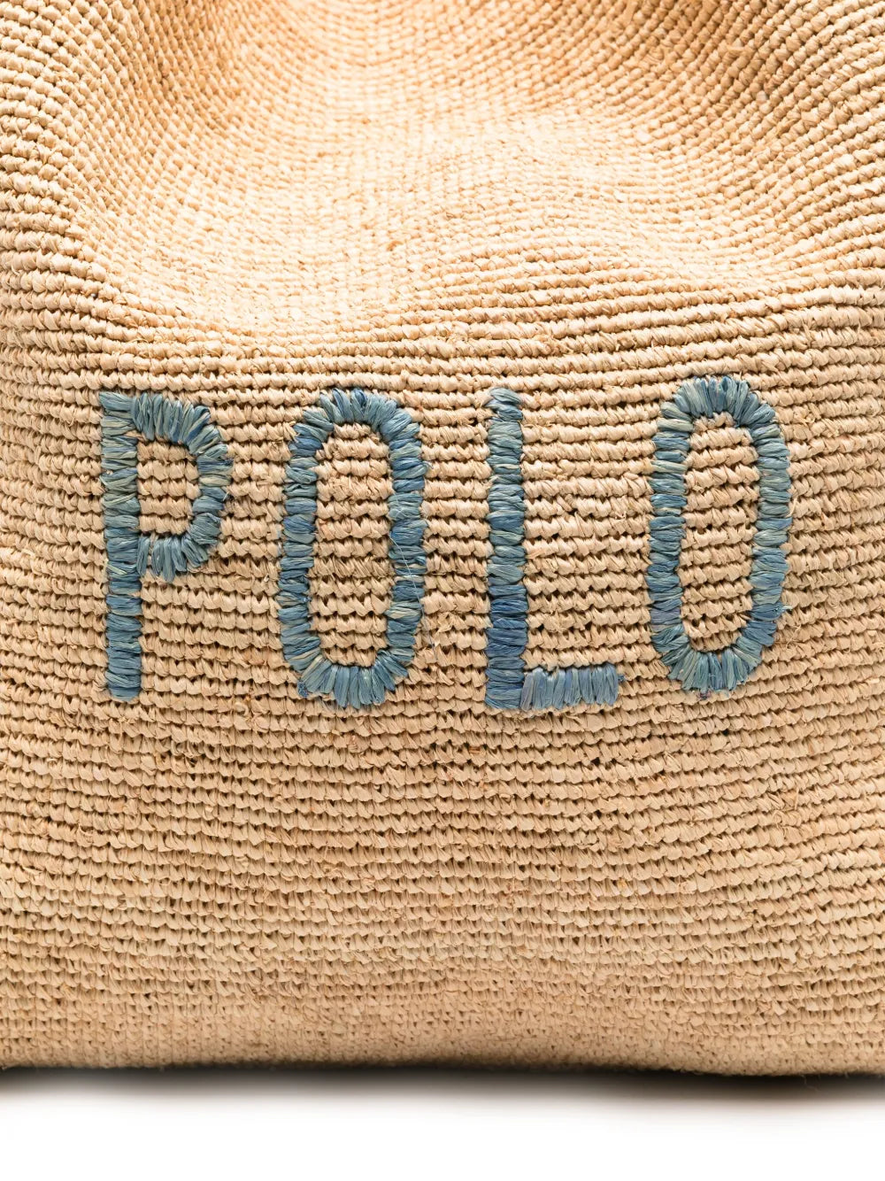 Polo Ralph Lauren Raffia Shoulder Bag — Same as shown — Size One Size — Top View