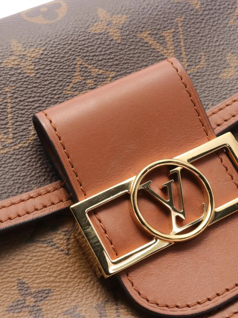 Louis Vuitton Pre Owned 2021 Mini Dauphine Shoulder Bag — Same as shown — Size One Size — Back View