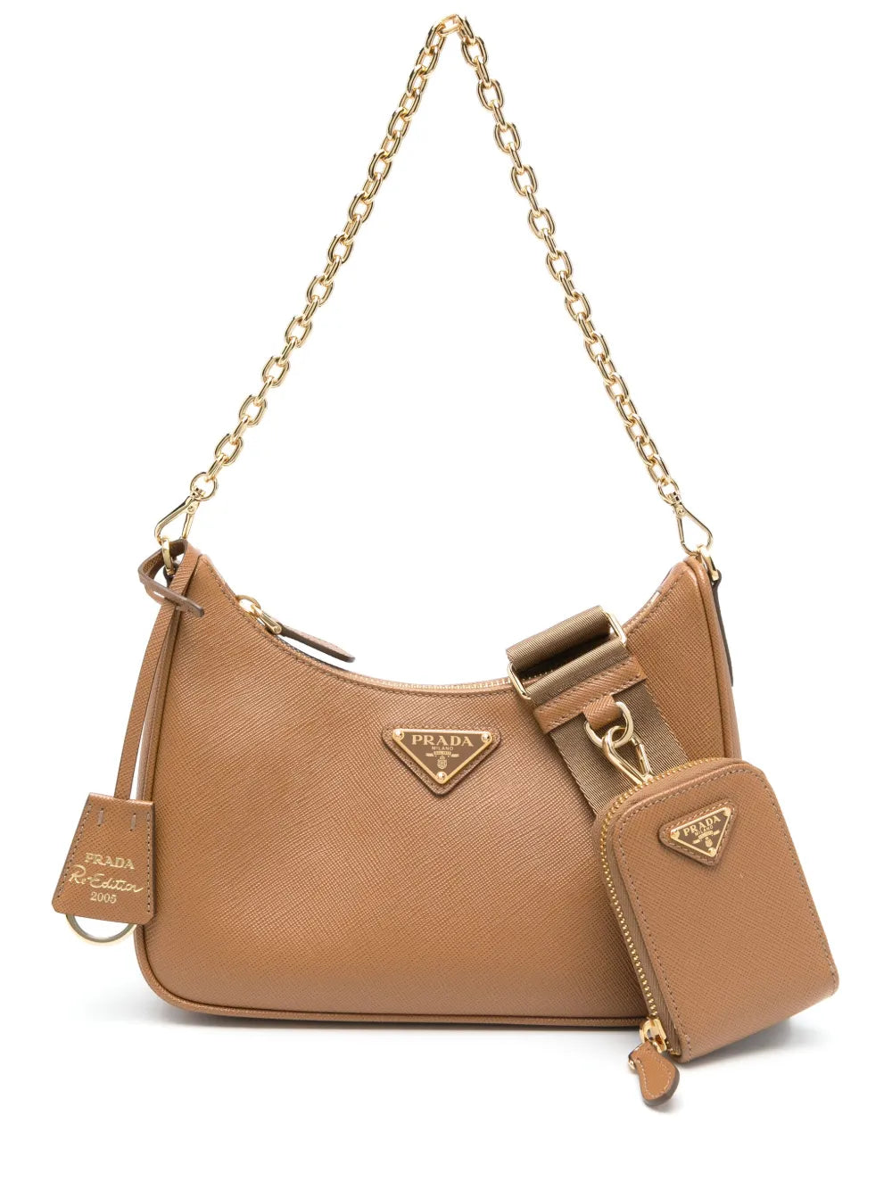 Prada Re Edition 2005 Leather Shoulder Bag — Same as shown — Size One Size — Front View