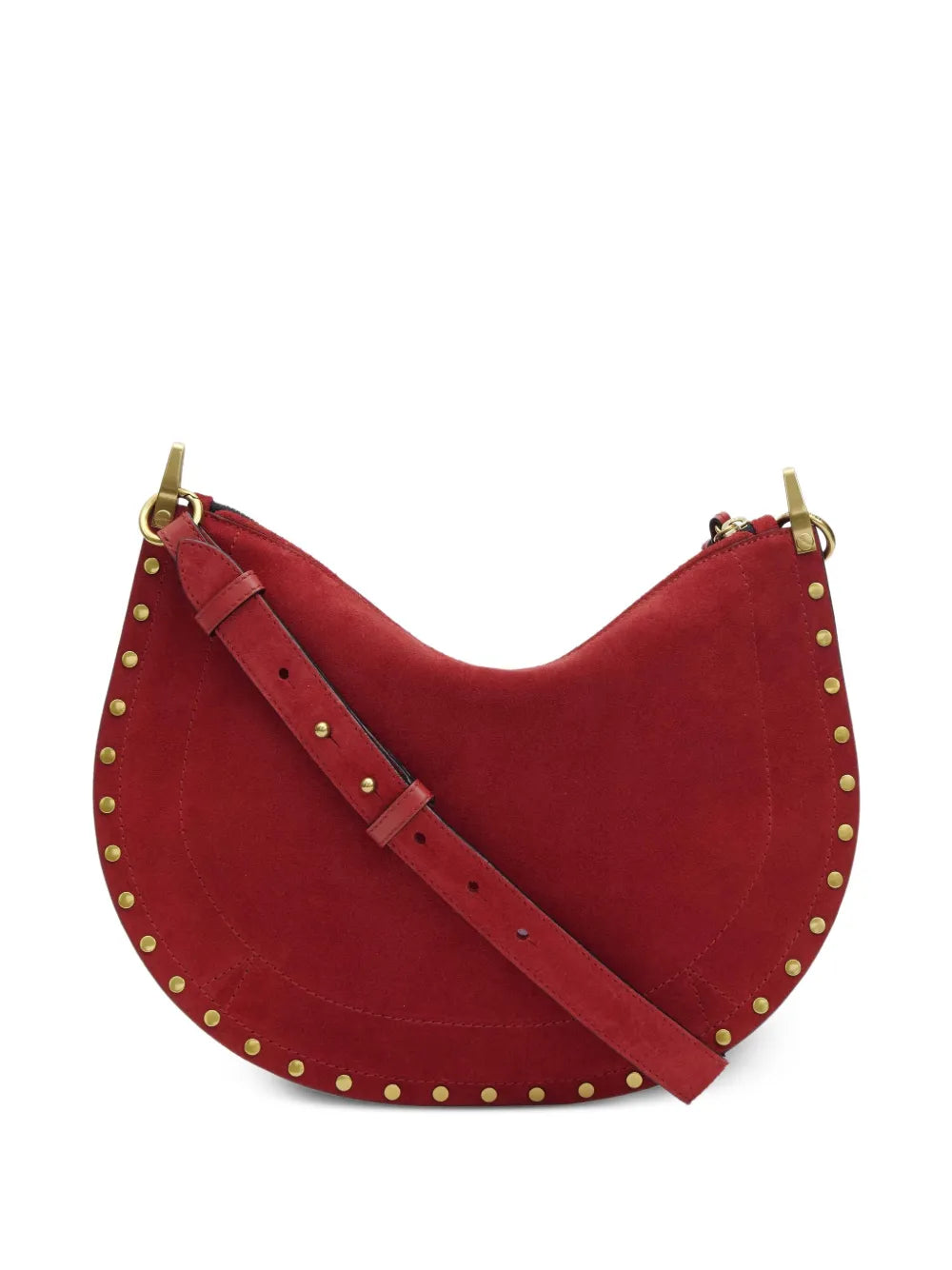 Isabel Marant Oskan Soft Zip Shoulder Bag — Same as shown — Size One Size — Side View