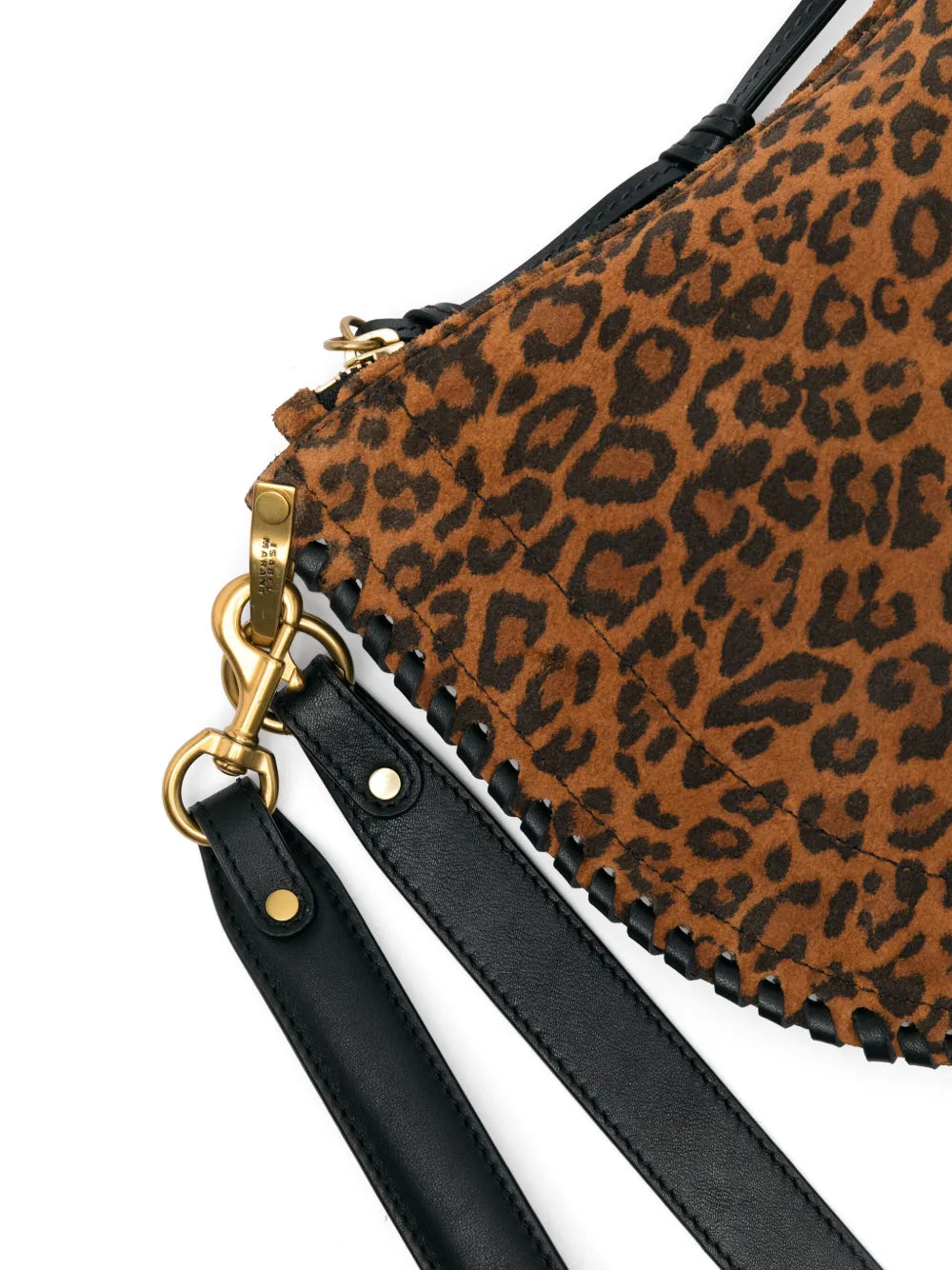 Isabel Marant Oskan Soft Zip Shoulder Bag — Same as shown — Size One Size — Top View