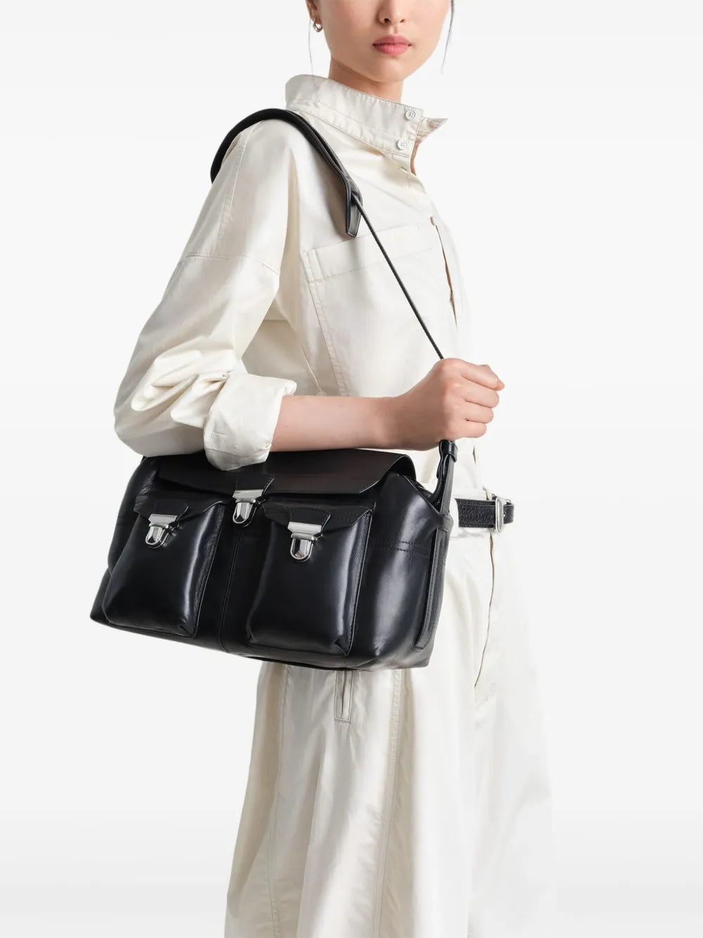 Lemaire Medium Gear Shoulder Bag — Same as shown — Size One Size — Back View