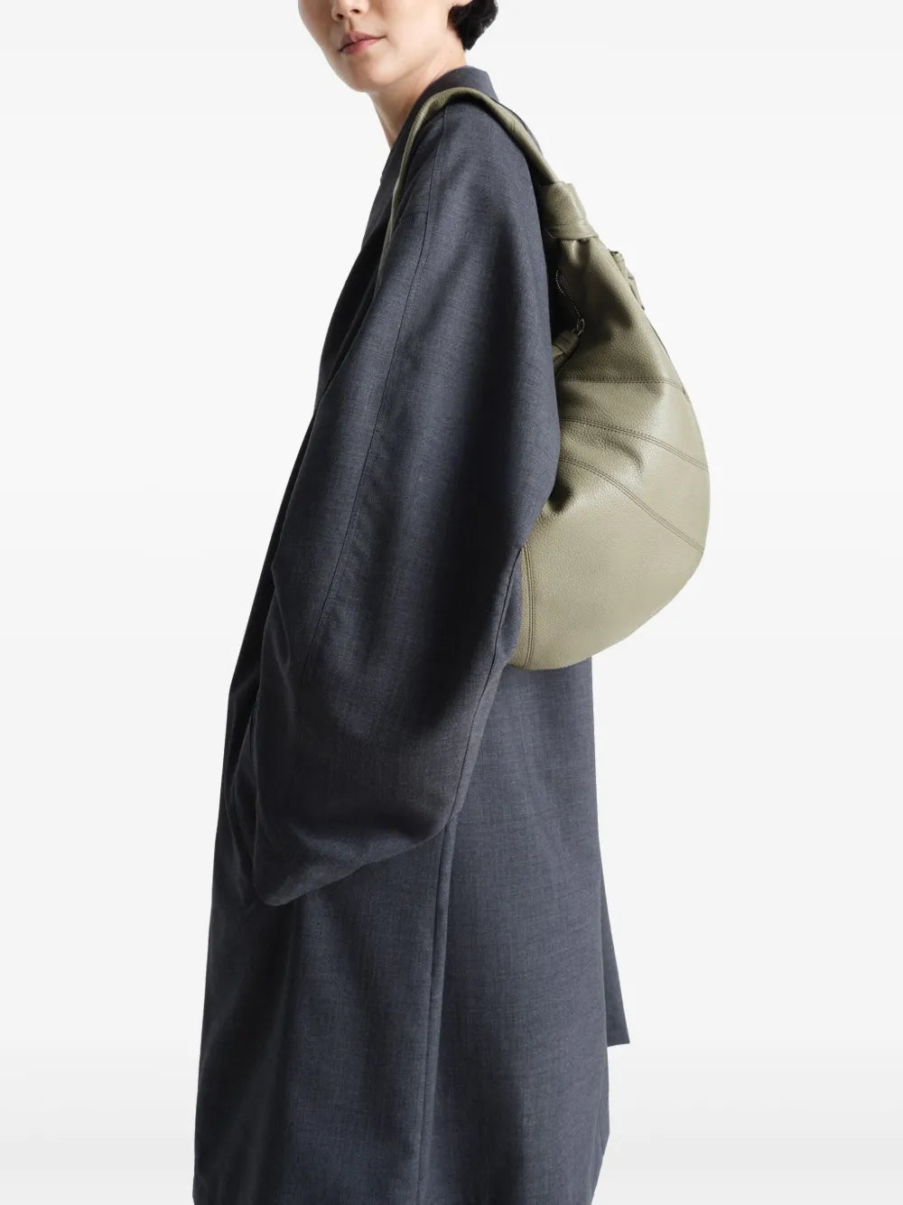Lemaire Fortune Croissant Shoulder Bag — Same as shown — Size One Size — Side View