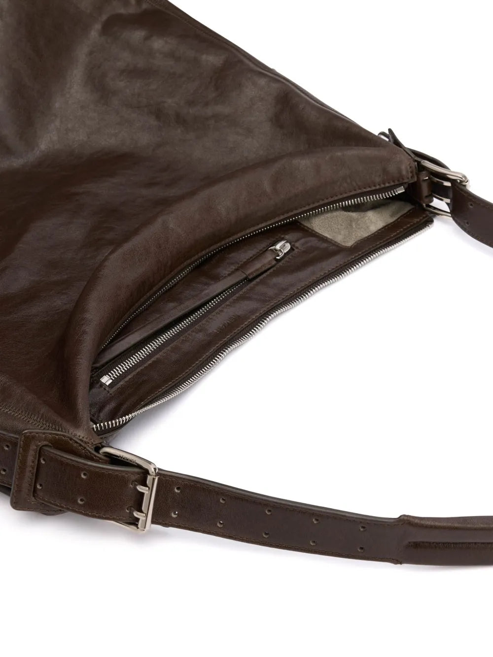Lemaire Belted Shoulder Bag — Same as shown — Size One Size — Top View