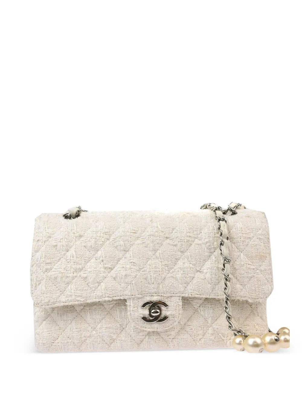 Chanel Pre Owned 2005 Medium Double Flap Shoulder Bag — Same as shown — Size One Size — Front View