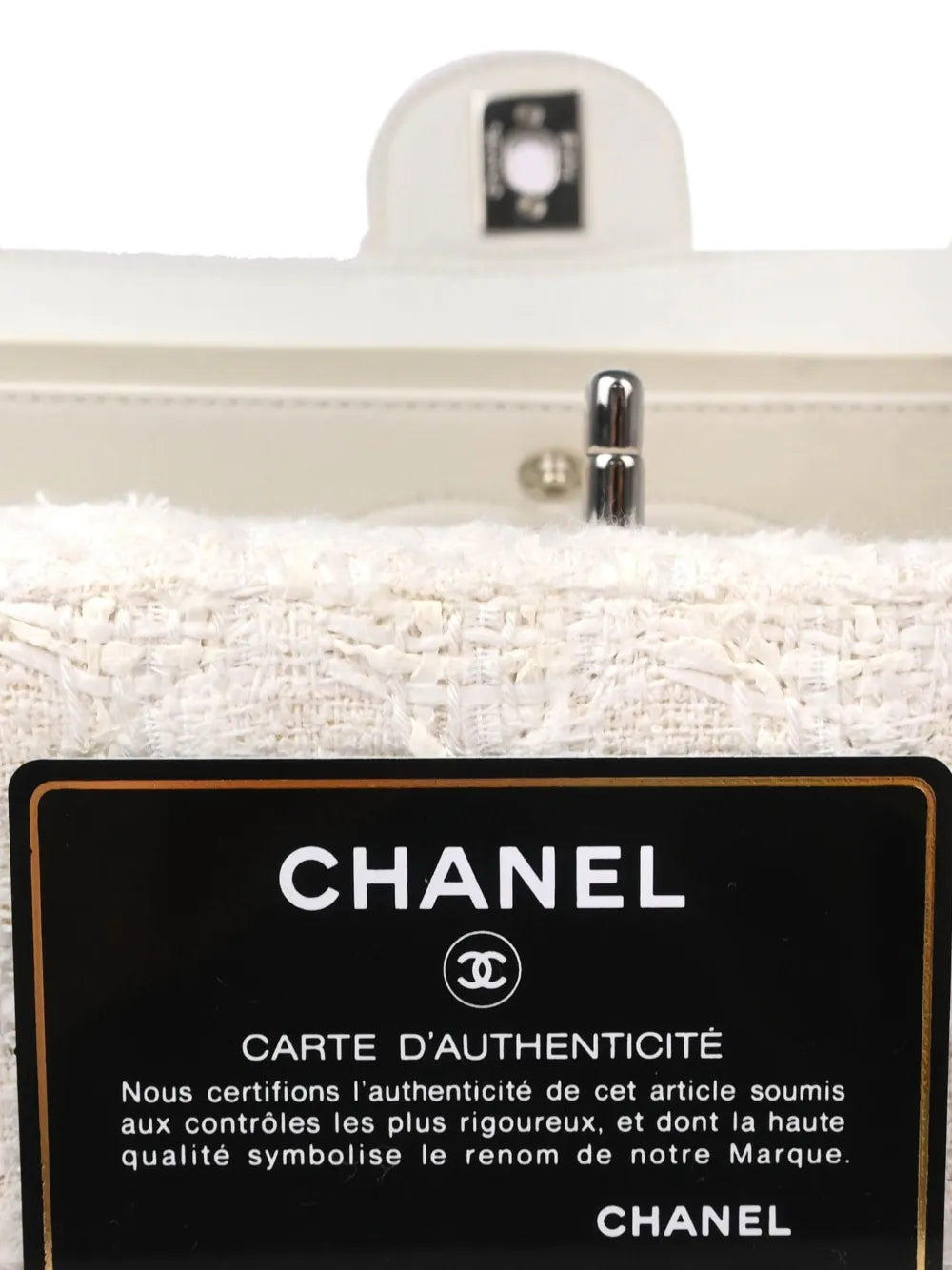 Chanel Pre Owned 2005 Medium Double Flap Shoulder Bag — Same as shown — Size One Size — Lifestyle View