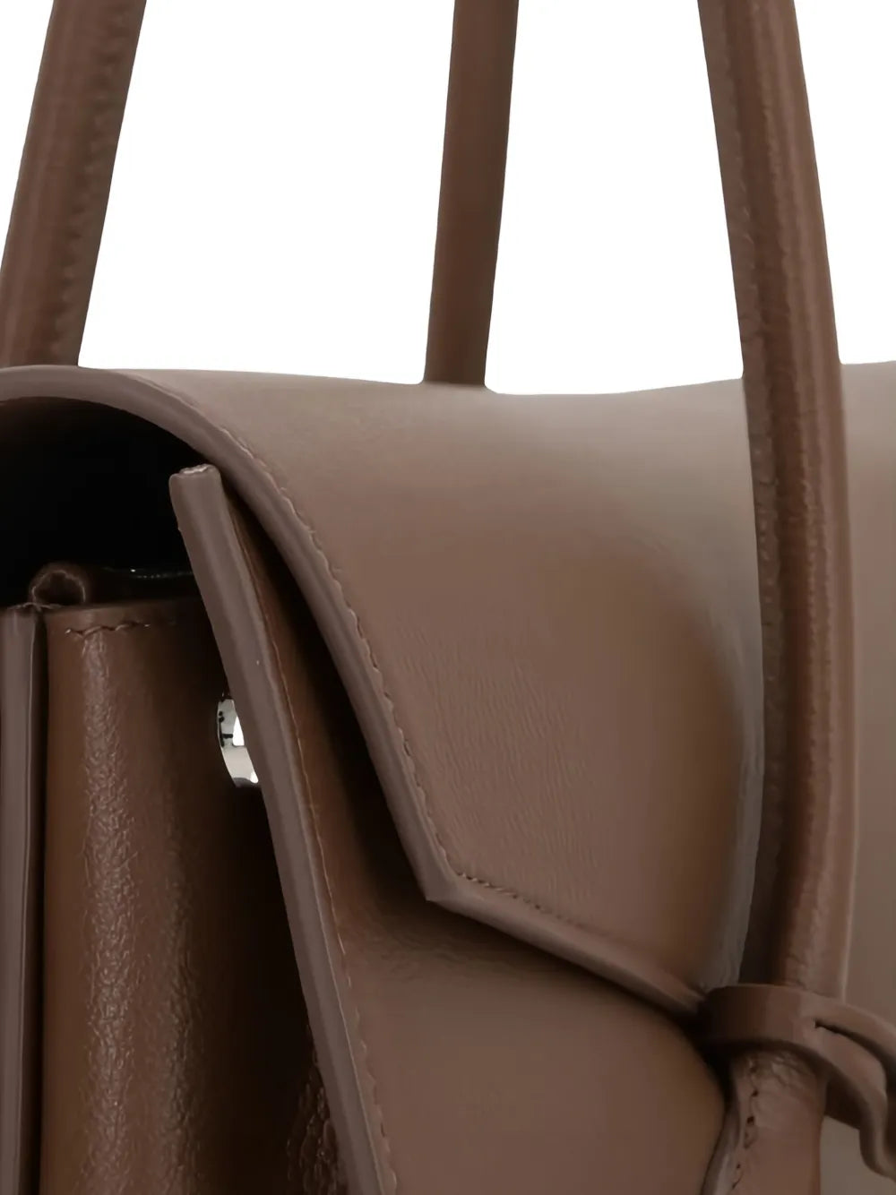 Alaia Le Teckel Flap Detail Leather Shoulder Bag — Same as shown — Size One Size — Top View