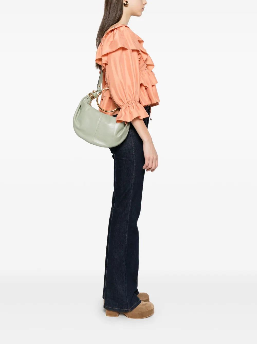 Chloe Small Bracelet Shoulder Bag — Same as shown — Size One Size — Side View