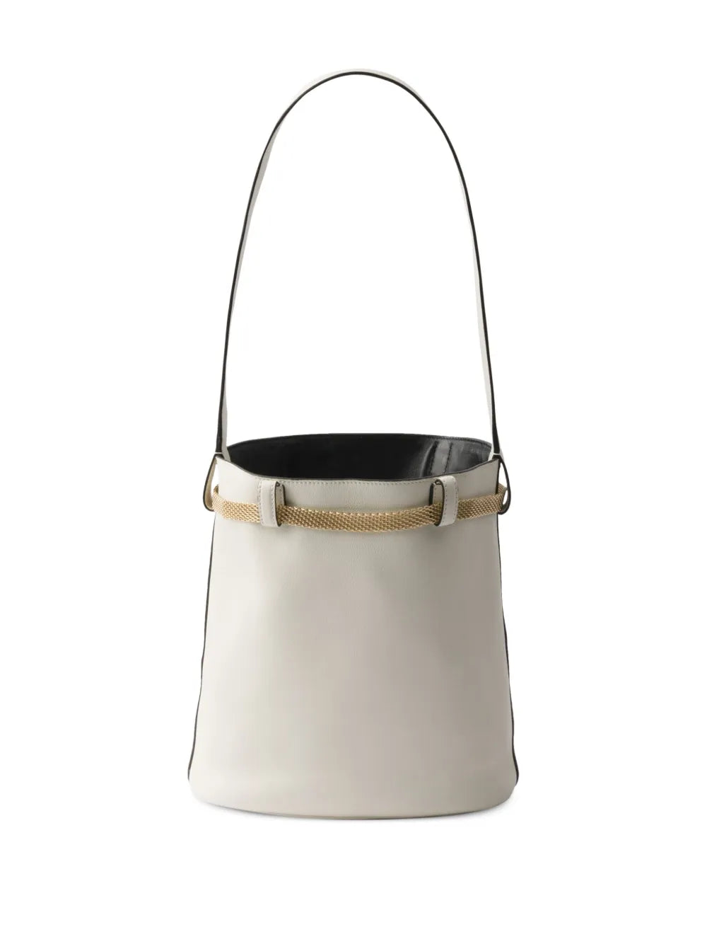 Prada Buckle Bucket Bag — Same as shown — Size One Size — Top View