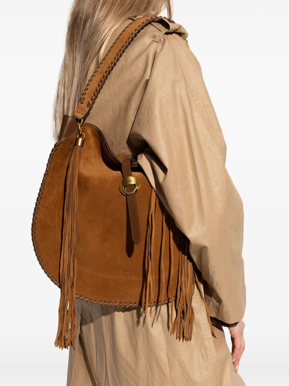 Isabel Marant Altay Soft Shoulder Bag — Same as shown — Size One Size — Side View