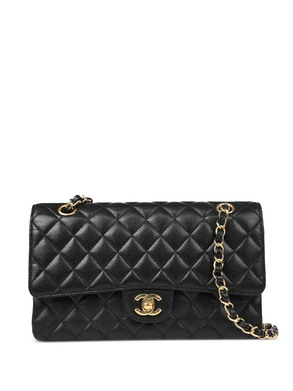 Chanel Pre Owned 2015 Medium Double Flap Shoulder Bag — Same as shown — Size One Size — Front View