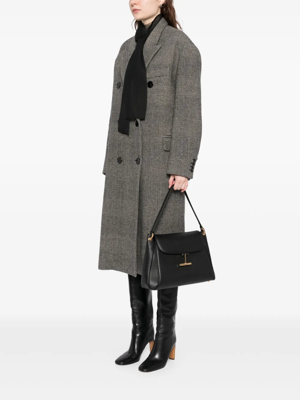 Tom Ford Medium Tara Shoulder Bag — Same as shown — Size One Size — Side View
