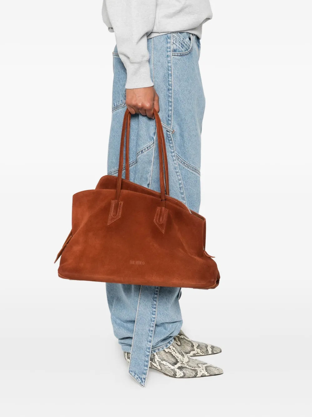 The Attico Medium La Passeggiata Shoulder Bag — Same as shown — Size One Size — Side View
