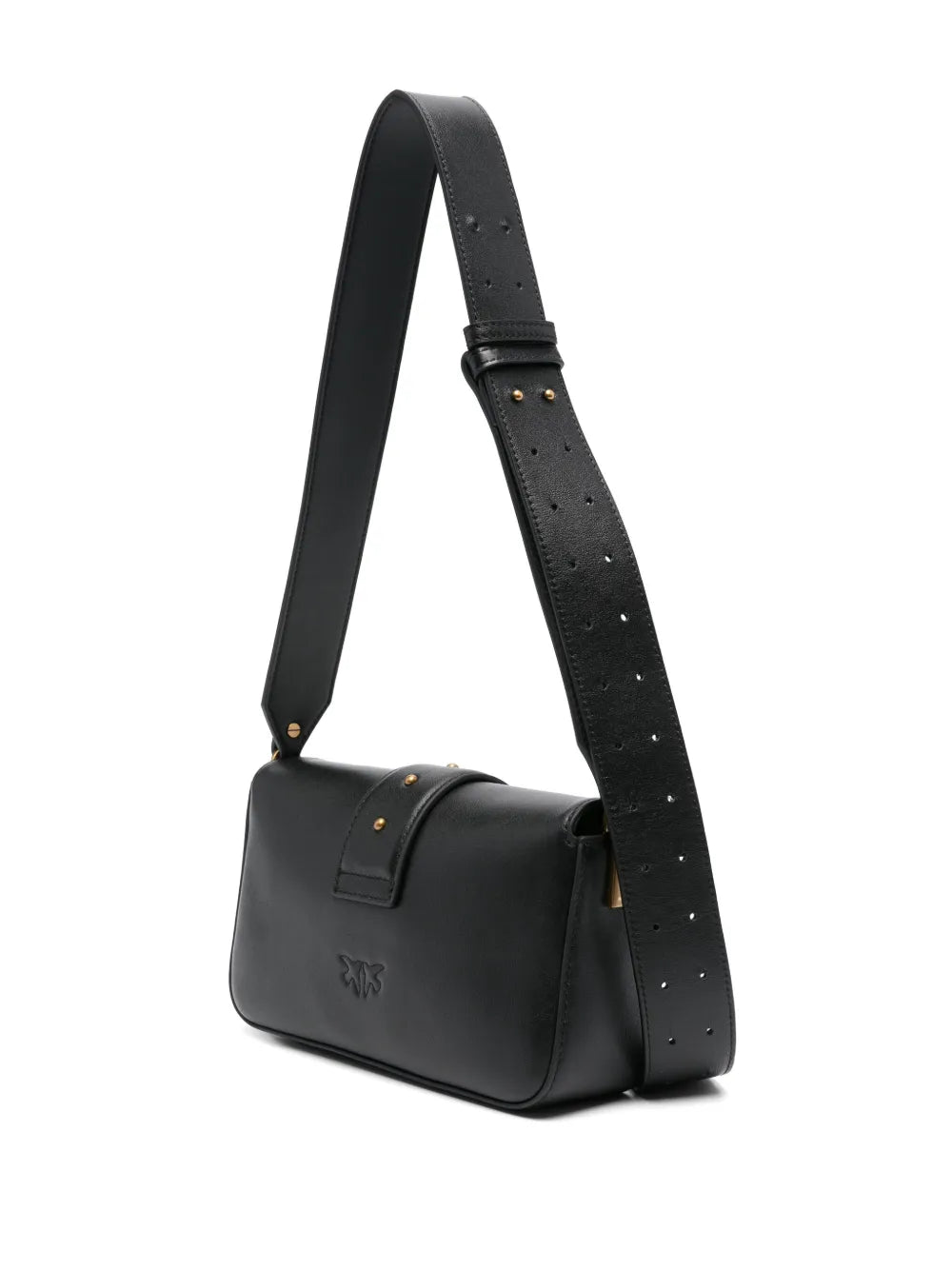 Pinko Mini Love One Slouchy Shoulder Bag — Same as shown — Size One Size — Back View