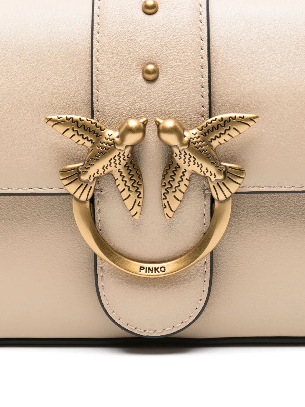 Pinko Mini Love One Slouchy Shoulder Bag — Same as shown — Size One Size — Top View