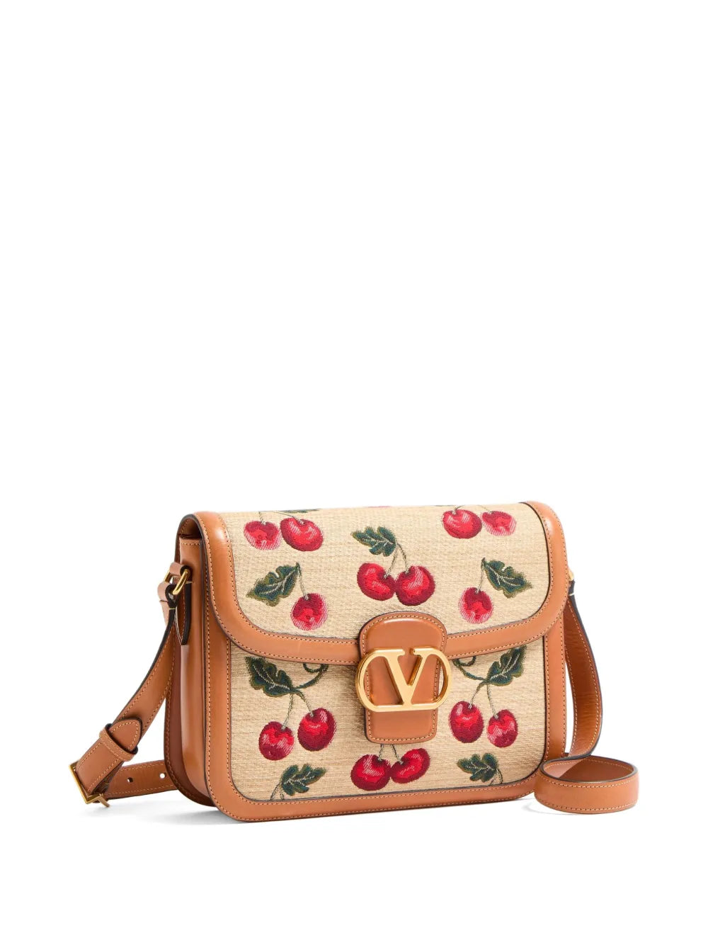 Valentino Garavani 9To5 Cherryfic Motif Shoulder Bag — Same as shown — Size One Size — Detail View