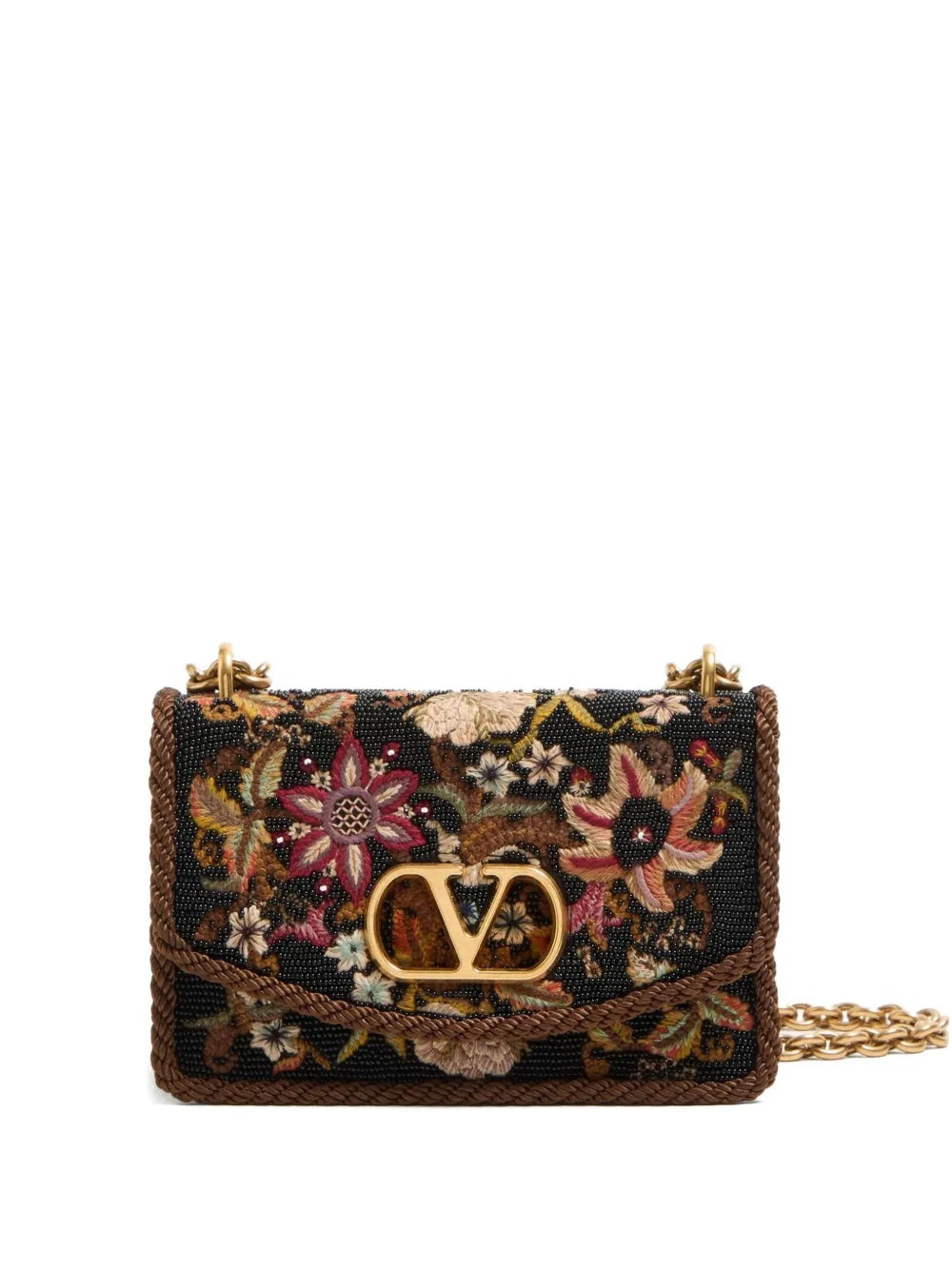 Valentino Garavani Small Vain Shoulder Bag — Same as shown — Size One Size — Front View